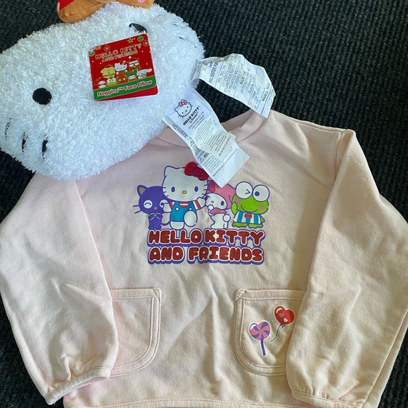 Hello Kitty Pink Graphic Top - Picture 1 of 6